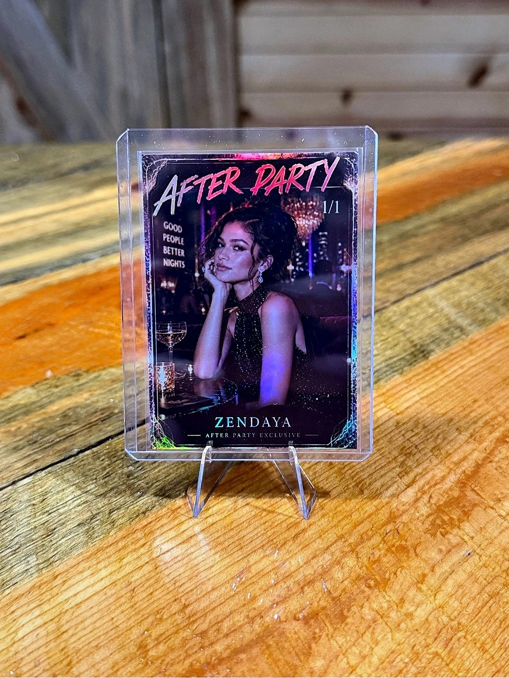 Zendaya After Party Exclusive 1/1 Custom Card